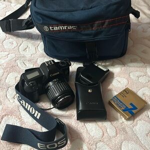 Classic canon EOS rebel 35 mm camera